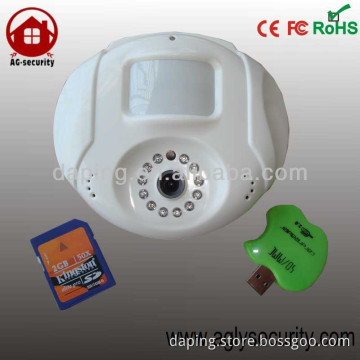PIR sensor camera alarm built in SD card